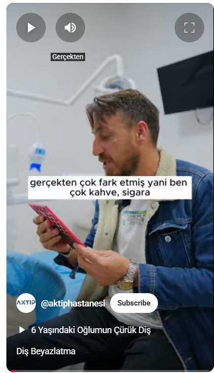 Hasta Memnuniyeti Diş Beyazlatma