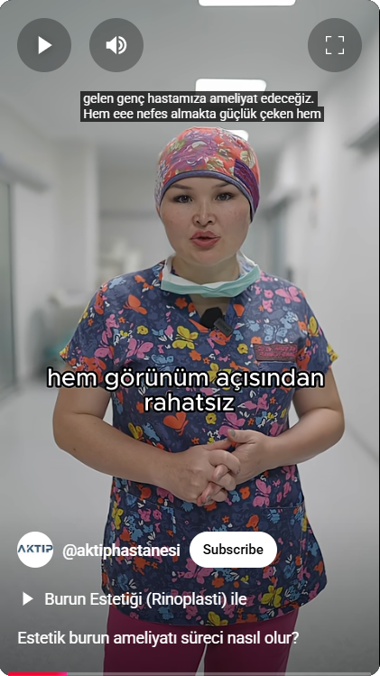 Estetik Burun Ameliyatı Süreci Nasıl Olur